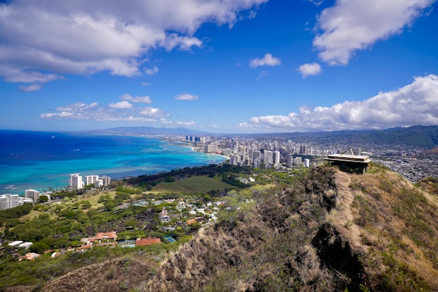 ダイヤモンドヘッドで迎える朝